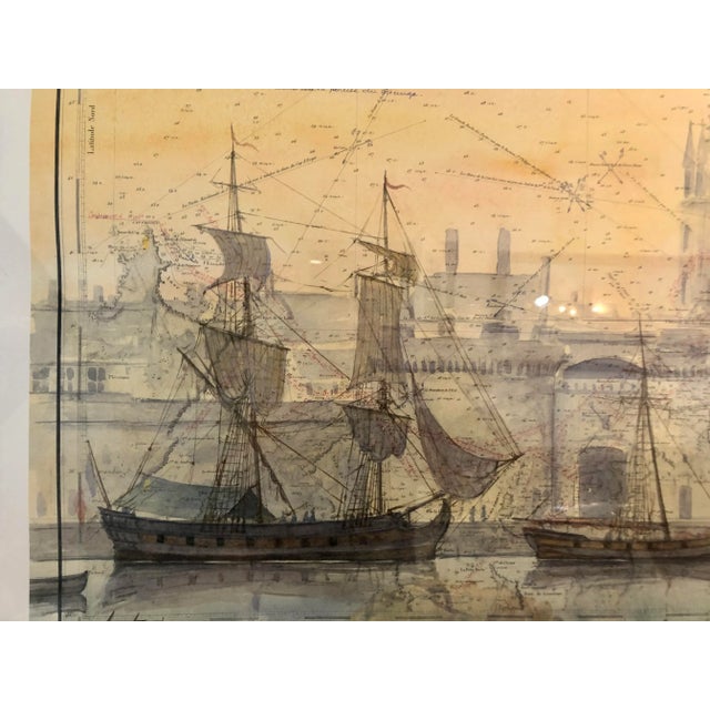 Letestu, Brittany, 1980s, Offset Print For Sale - Image 4 of 8