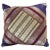 Decorative Throw Silk Pillow Made From Vintage Sari Borders, India For Sale - Image 13 of 13