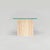 Brut Travertine Glass Coffee Table by Kiwano Concept For Sale - Image 4 of 6