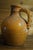 Rustic French 20th Century Pottery Jug With Yellow Glaze For Sale - Image 10 of 11