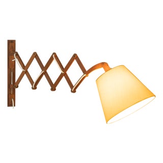 Vintage Yellow Wall Light, 1960s For Sale