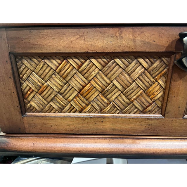 1990s Pair of Vintage Tropical Regency Chests For Sale - Image 5 of 8