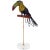 Yellow Mid-Century Tropical Glass Bead Toucan Sculpture For Sale - Image 8 of 8