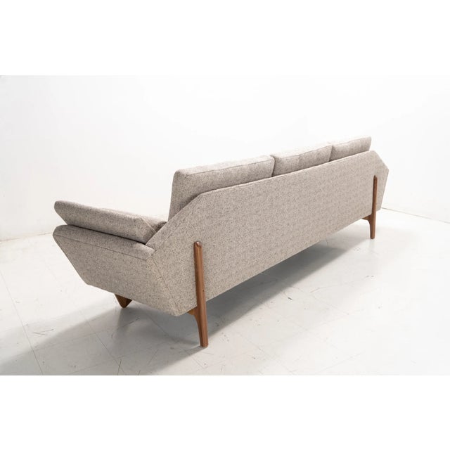 Adrian Pearsall Mid Century “Tyler” Style Sofa Upgrade For Sale - Image 4 of 4