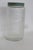 Glass Hoosier Sellers Coffee Canister 1920s Clear Ribbed Glass Jar With Lid 4481b For Sale - Image 7 of 15