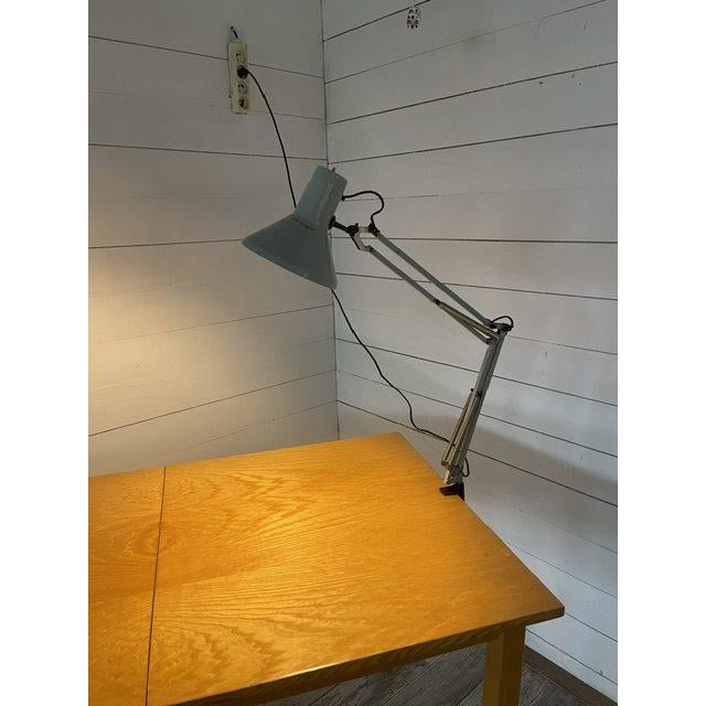 Vintage Desk Lamp in Grey, 1960s For Sale - Image 9 of 9