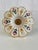 Vintage pair of hand-painted porcelain curtain tiebacks. Measuring just under 4" in diameter and decorated with pink and...