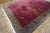 1920s Purple Floral Minimalist Antique Chinese Art Deco Rug 9' X 11' 4" Knotted Wool Carpet For Sale - Image 4 of 10