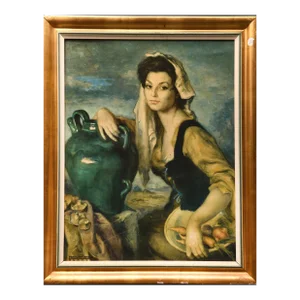 La Joven Española (The Young Spanish Woman) - After Francisco Ribera