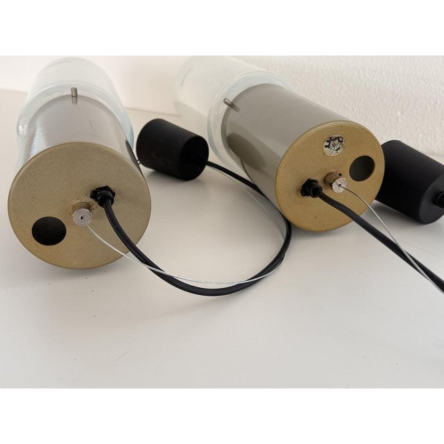Italian Ata Pendant Lights by Giusto Toso for Leucos, 1970s, Set of 2 For Sale - Image 17 of 18