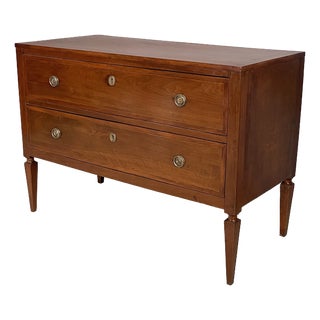 Italian Directoire Chest of Drawers in Wood, 1930s For Sale
