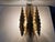 Metal Large Brutalist Brass Wall Lamp by Svend Aage Holm Sørensen for Holm Sørensen & Co., Denmark, 1960s For Sale - Image 7 of 14