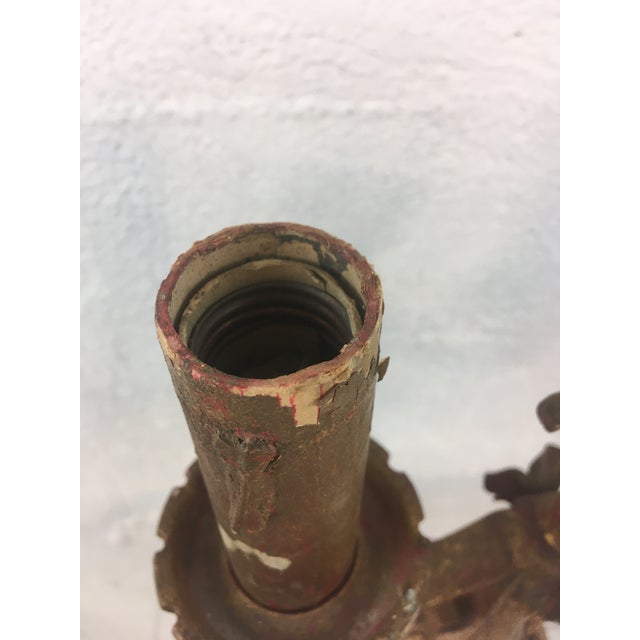 Vintage Gothic Style Candelabra For Sale - Image 4 of 7