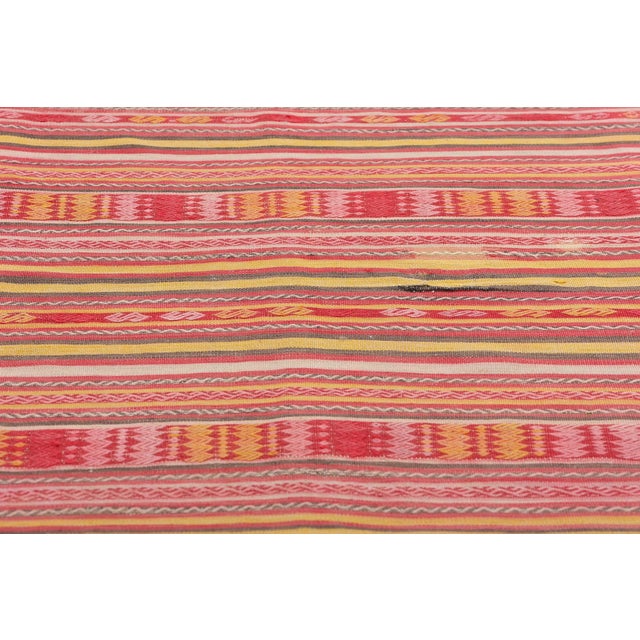 Mid 20th Century Vintage Turkish Kilim Rug - 02'07 X 08'02 For Sale - Image 5 of 9