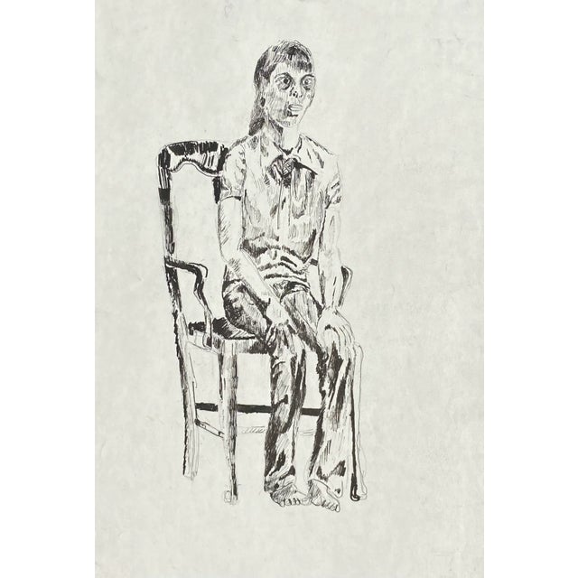 Figurative 1980s Richard Snyder Figure Study For Sale - Image 3 of 3