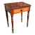 Antique Walnut One Drawer Stand 1860s Era For Sale