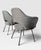2020s Pair of Knoll Saarinen Executive Armchairs in Rivington Ash Grey, Chrome Legs (2019) For Sale - Image 5 of 12