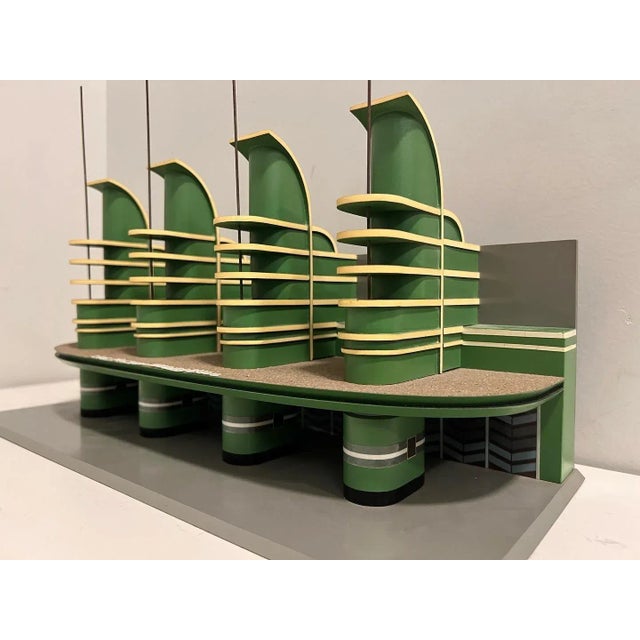 Art Deco 1990s, Pan Pacific Auditorium, Historic Art Deco Architectural Scale Model For Sale - Image 3 of 10