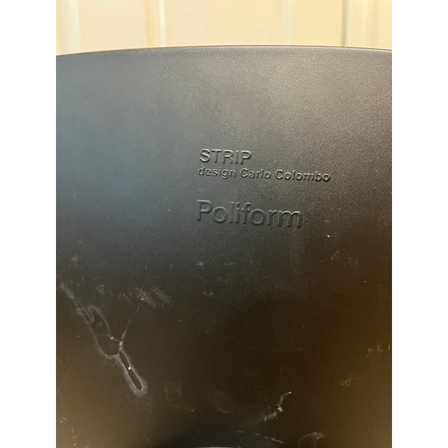 Carlo Colombo Strip Chair in Polypropylene by Carlo Colombo for Poliform Y2k Italian Designer, 2000s For Sale - Image 4 of 18