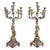 Silver and Gilded Bronze 8-Layer Table Candelabras, Set of 2 For Sale - Image 9 of 9