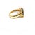Van Cleef & Arpels 18k Yellow Gold Onyx Clover Motif and Diamond Ring, Size 4.5 For Sale In New York - Image 6 of 8