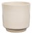 Mid Century Modern Planter Ceramic White Speckled Gainey Pot Medium, Attributed For Sale
