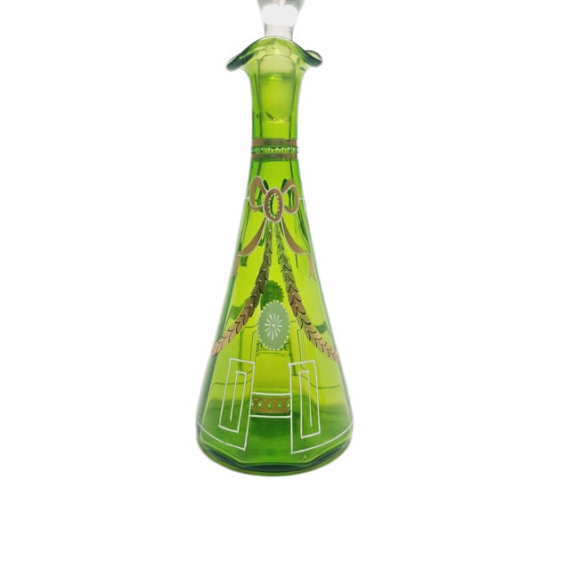 Antique Art Nouveau Carafe, 1890s For Sale - Image 10 of 16
