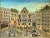 This mid-century New York City folk art street scene depicts the Eldridge Street Synagogue on the Lower East Side,...