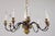 Italian 1980s Italian Gold Leaf Giltwood 8 Light Chandelier For Sale - Image 3 of 12