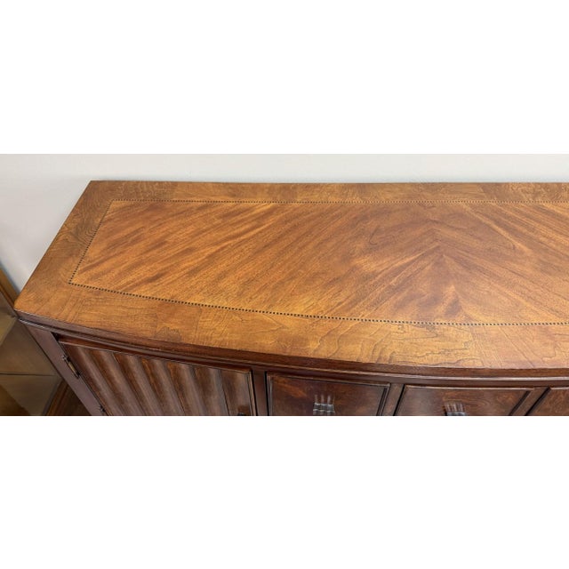 Universal Furniture Transitional Burled-Finish Gentleman’s Chest For Sale - Image 10 of 13