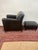 Brown 1960s Bradington Young Armchair and Ottoman For Sale - Image 8 of 11