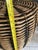 Black Weave Ottoman or Footstool From Pier 1 For Sale - Image 4 of 11