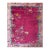 1920s Fuschia Floral Modern Antique Chinese Art Deco Rug 9' 0'' X 11' 4' Hand Knotted Wool Carpet For Sale