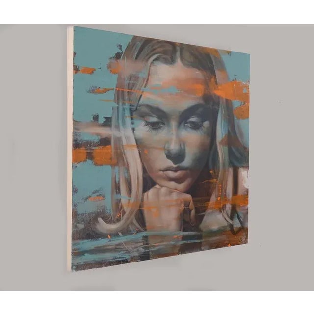 Al Saralis, Momento 3, Emily, Oil Painting, 2024 For Sale - Image 6 of 8