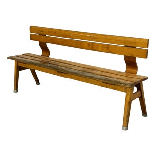 Vintage Marko School Bench, 1970s For Sale
