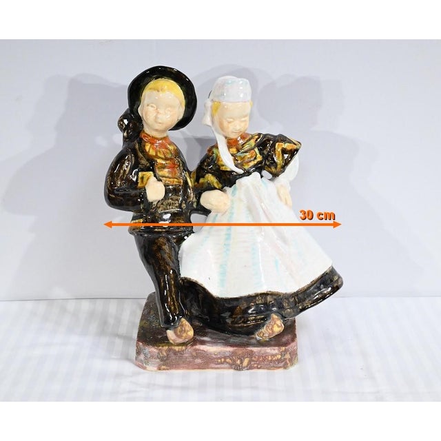 Earthenware Sculpture by Bel Delcourt, 1960 For Sale - Image 14 of 18