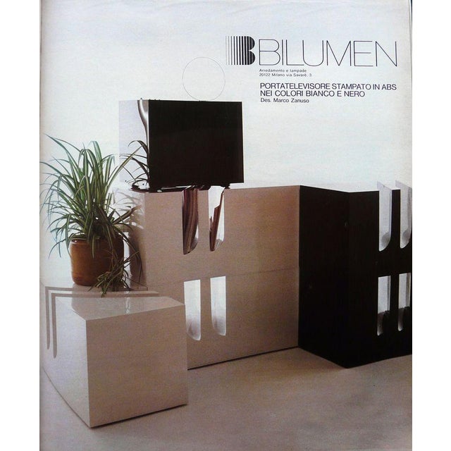 Bilumen Center Table by Marco Zanuso, 1970s, in Good conditions. Designed 1970 to 1979 This piece has an attribution mark,...