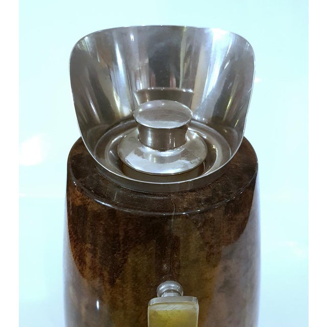 Aldo Tura Thermos Flask attributed to Aldo Tura, 1960s, Set of 2 For Sale - Image 4 of 9