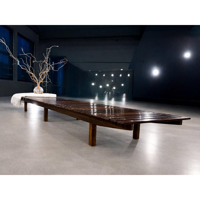 Mucki Bench in Rosewood, Sergio Rodrigues, 1958 For Sale - Image 12 of 17