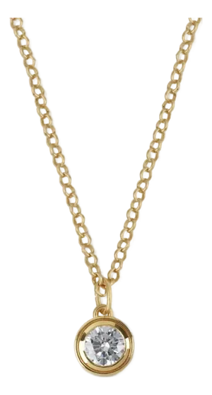 Large Bezel Necklace