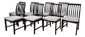 Set of 8 Dining Chairs by Folke Ohlsson for Dux Sweden