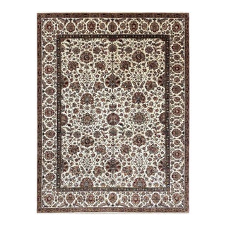 9x12 Handwoven Mughal Area Rug - 106810 For Sale