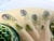 Luneville Antique Late 1800s Luneville Barbotine Majolica Asparagus and Artichoke Plate For Sale - Image 4 of 13