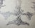 Figurative Antique 1800's Reed & Barton Original Silver Candelabra Blueprint Ink Sketch For Sale - Image 3 of 13