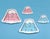 KAWS: HOLIDAY JAPAN Ceramic Plate Set (Set of 4): published to commemorate the debut of KAWS’ 40-meters-long figure placed...