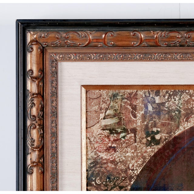 1985 Csaba Markus "Byzantine Princess" Hand Signed & Numbered Serigraph on Canvas Limited Edition Artist Proof Ap20 Framed, Matted & Ready to Display For Sale In San Diego - Image 6 of 10