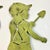 1950s Vintage Arts & Crafts Rustic European French Garden Ornaments, Kid Silhouettes - A Pair. For Sale - Image 13 of 15