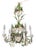 Italian Vintage Italian Tole Daisy Chandelier - 6 Arms For Sale - Image 3 of 14