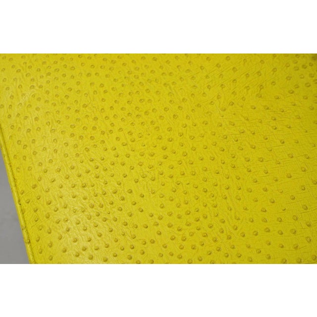 Metal Vintage Salterini Hollywood Regency Wrought Iron Faux Bamboo Dining Chair, Set 8 For Sale - Image 7 of 18