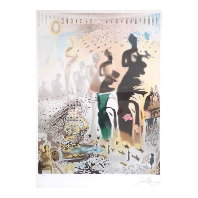 Salvador Dali Hallucinogenic Toreador Signed Modern Surreal Lithograph 235/300 For Sale